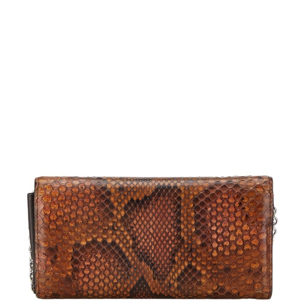 Gucci Python Ladylock Leather Snake Exclusive Wal… - image 3